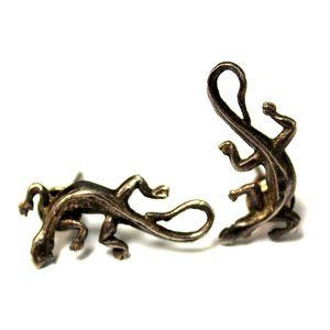 VINTAGE 925 Pair of Lizard Earrings